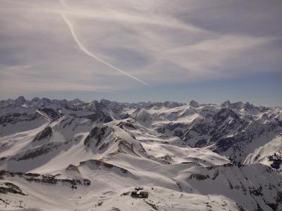 Die Aussicht von einem unserer höchsten Berge